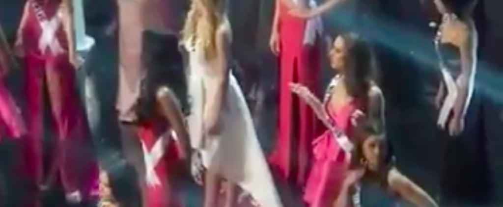 Miss Universe Contestant Dancing to Beyonce During Show