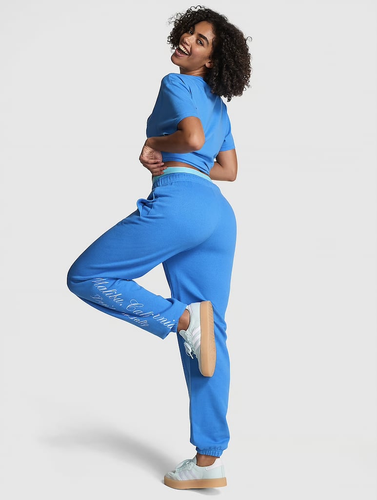 PINK Ivy Fleece Campus Sweatpants