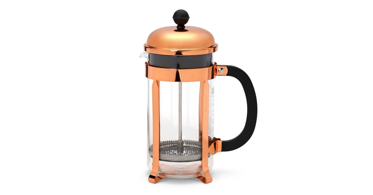 How awesome will this Bodum Classic Chambord Copper 8 Cup French