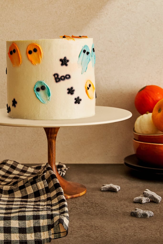 A Cake Stand: Zara Tall Porcelain Serving Dish