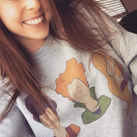 amazon brown sweatshirt