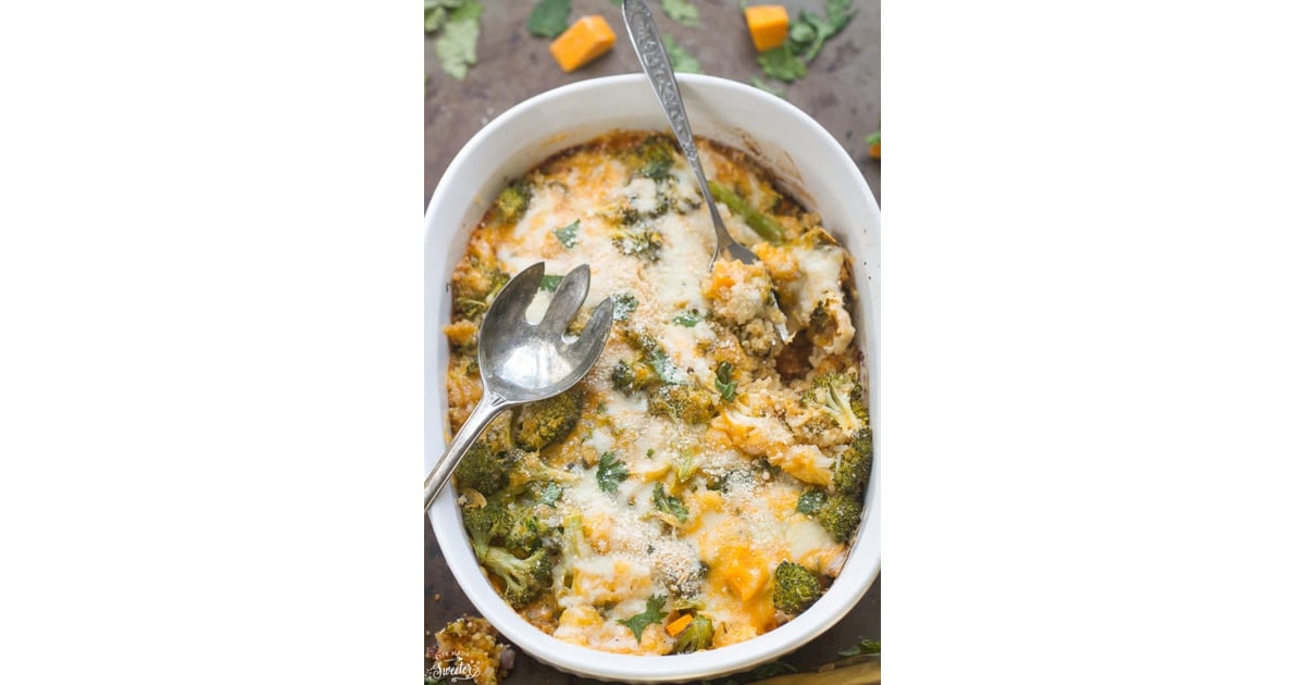 Vegetarian Broccoli Cheese Casserole Easy Healthy Dinner Recipes