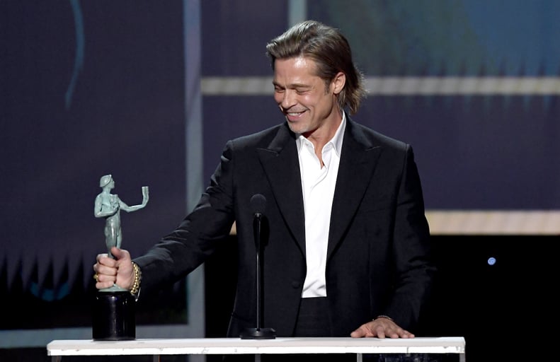 Photos of Brad Pitt's SAG Awards Speech