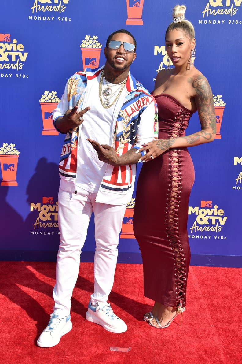 Lil Scrappy and Bambi at the 2019 MTV Movie and TV Awards