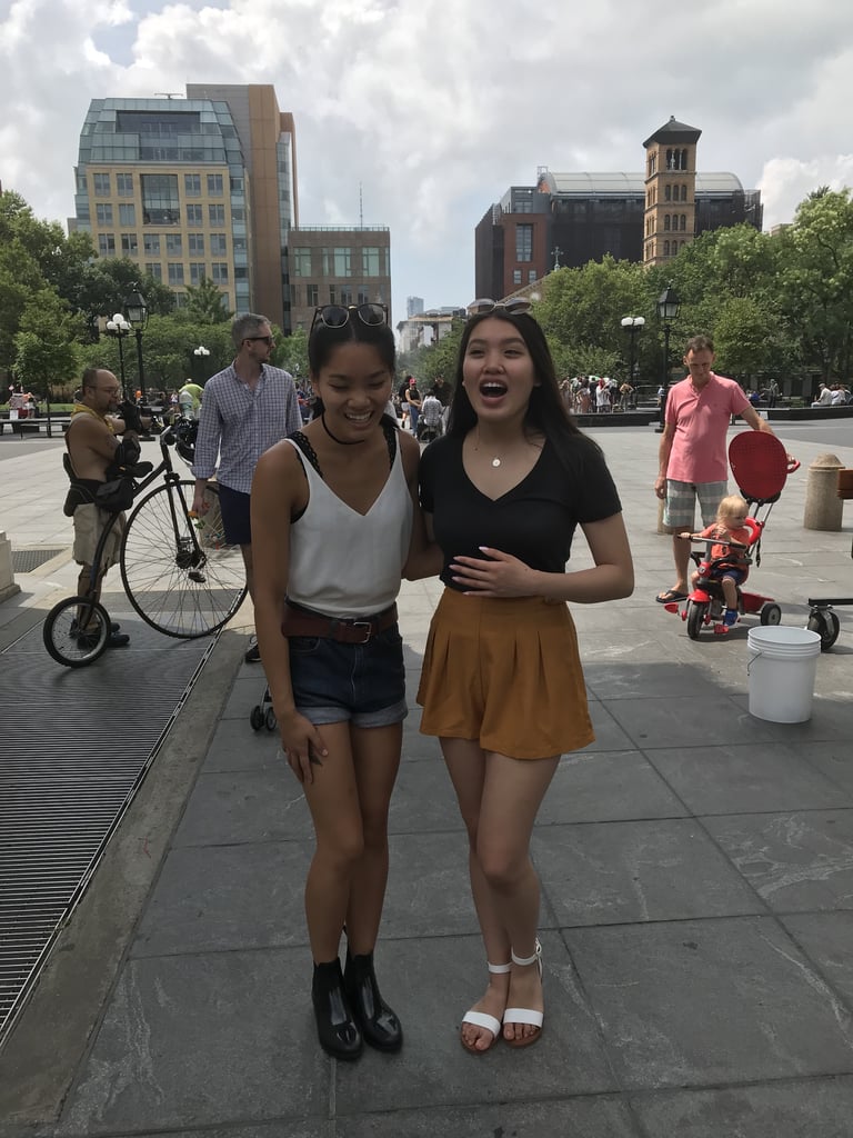 Meeting for the first time in New York