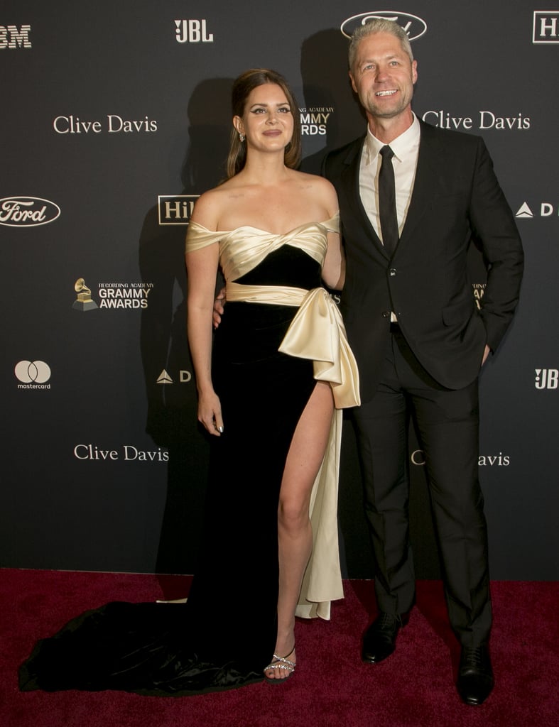 Lana Del Rey and Sean Larkin at Clive Davis's 2020 Pre-Grammy Gala in LA