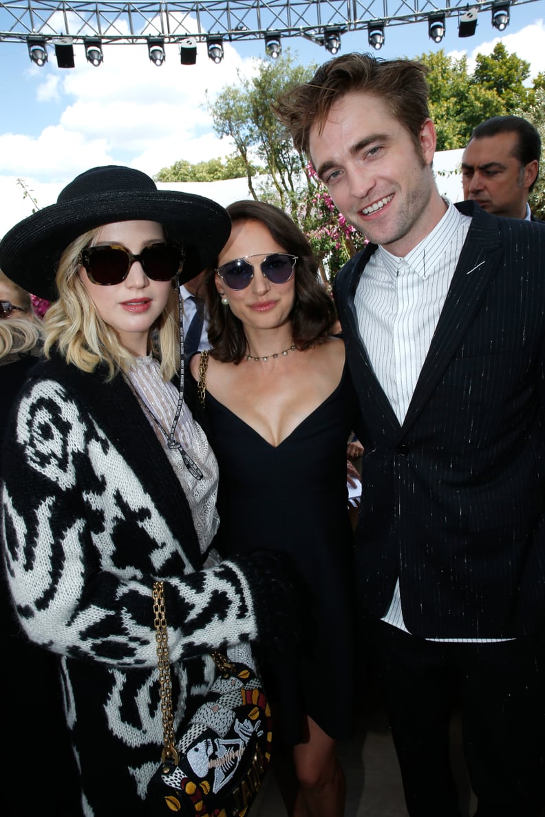 When She Casually Mingled With Natalie Portman and Robert Pattinson During Fashion Week