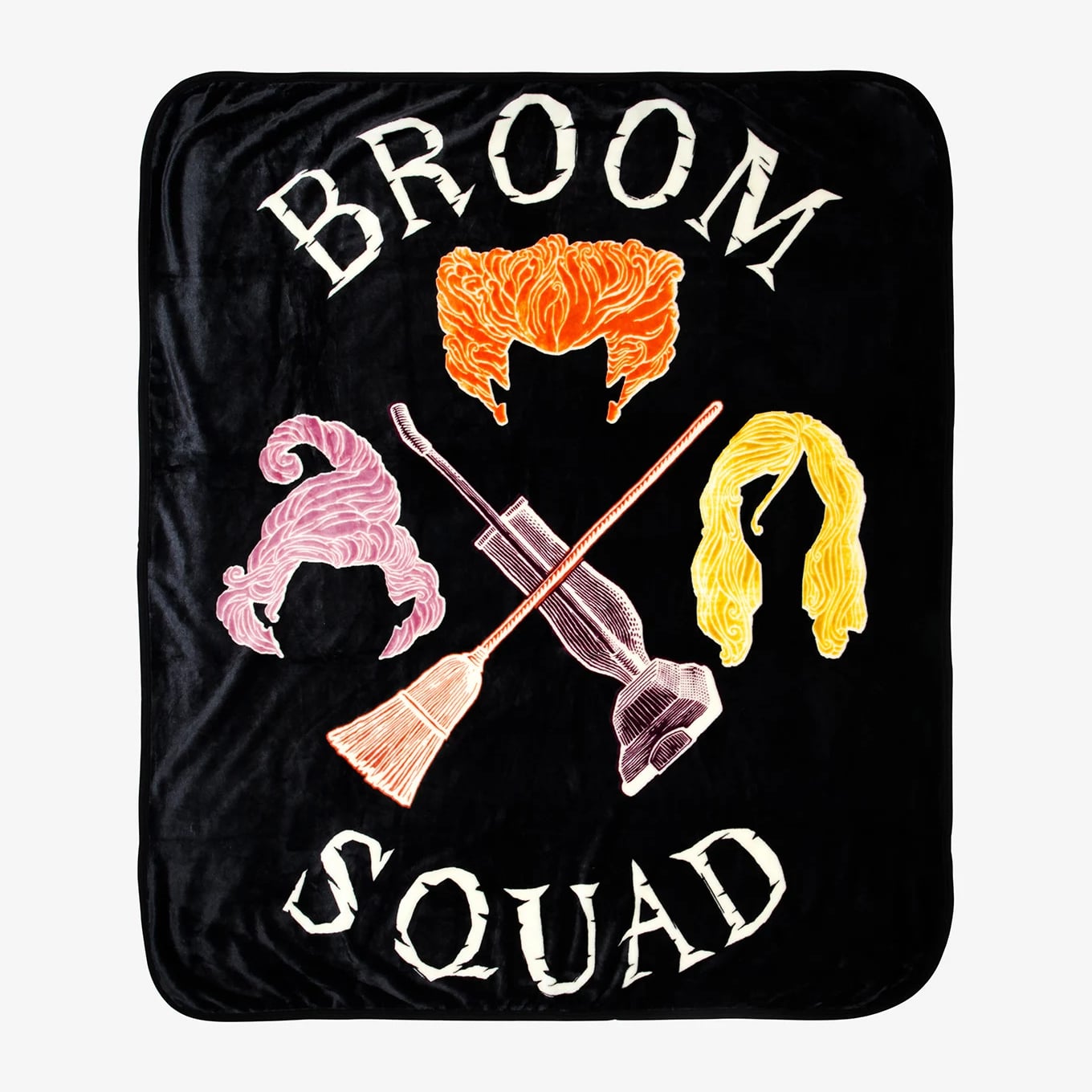 Details about   Hocus Pocus Three Witches Fleece Blanket Print In USA 