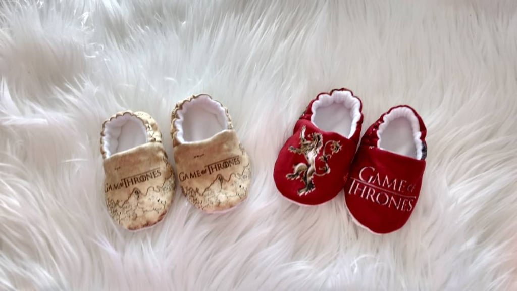 Score your little one his or her very own pair of Game of Thrones Moccasins ($18 and up) because matching mama is always the way to go!