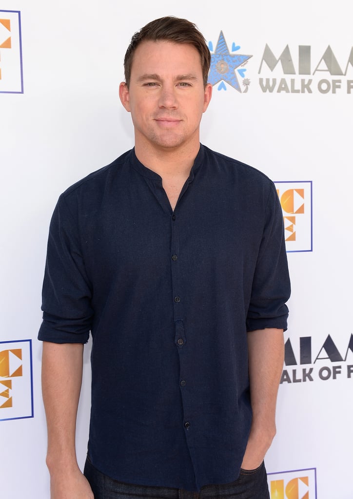 Channing Tatum and Jada Pinkett Smith Miami Hall of Fame