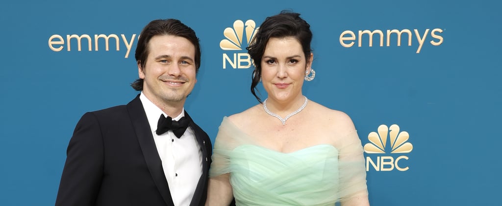 Melanie Lynskey and Jason Ritter at the 2022 Emmys