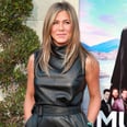 Jennifer Aniston's Not Sweating in This Little Leather Minidress, but Uh, I Am