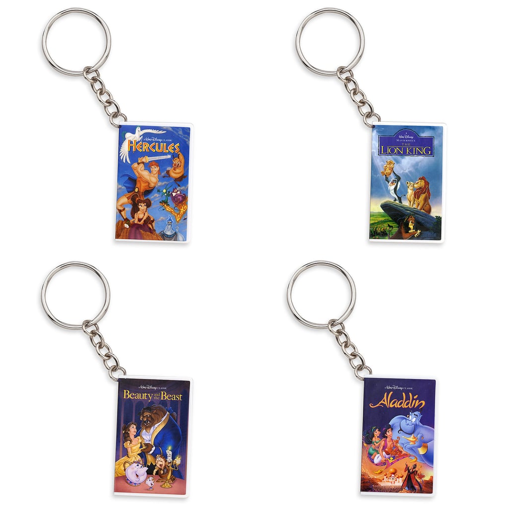 Disney Animated Feature Mystery VHS Keychain