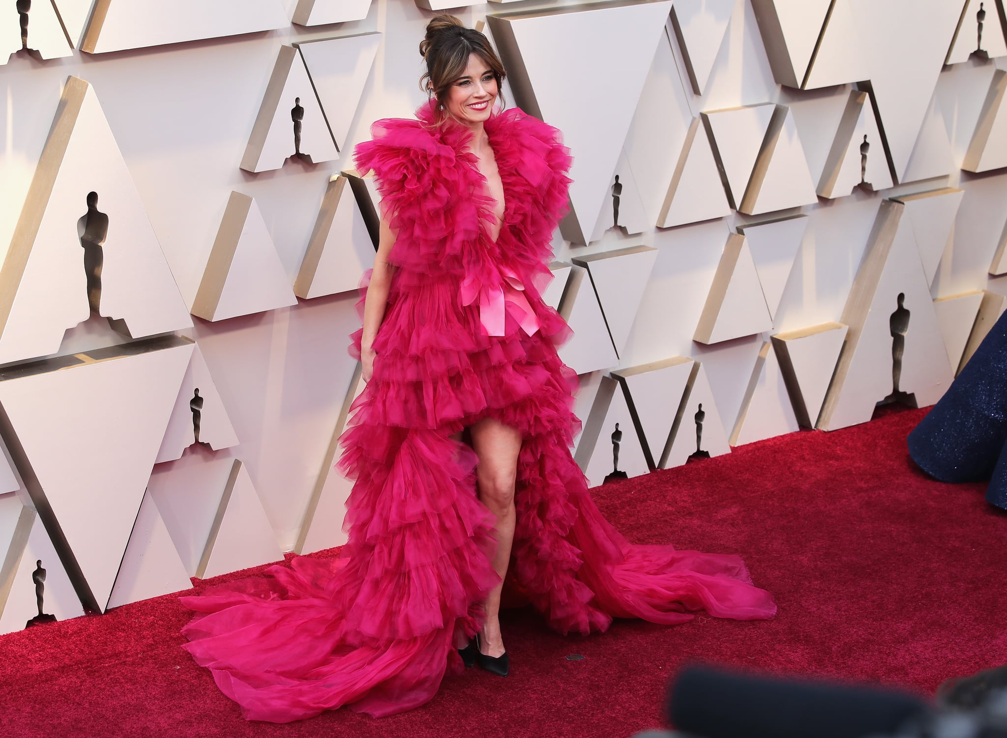 pink oscar dress 2019