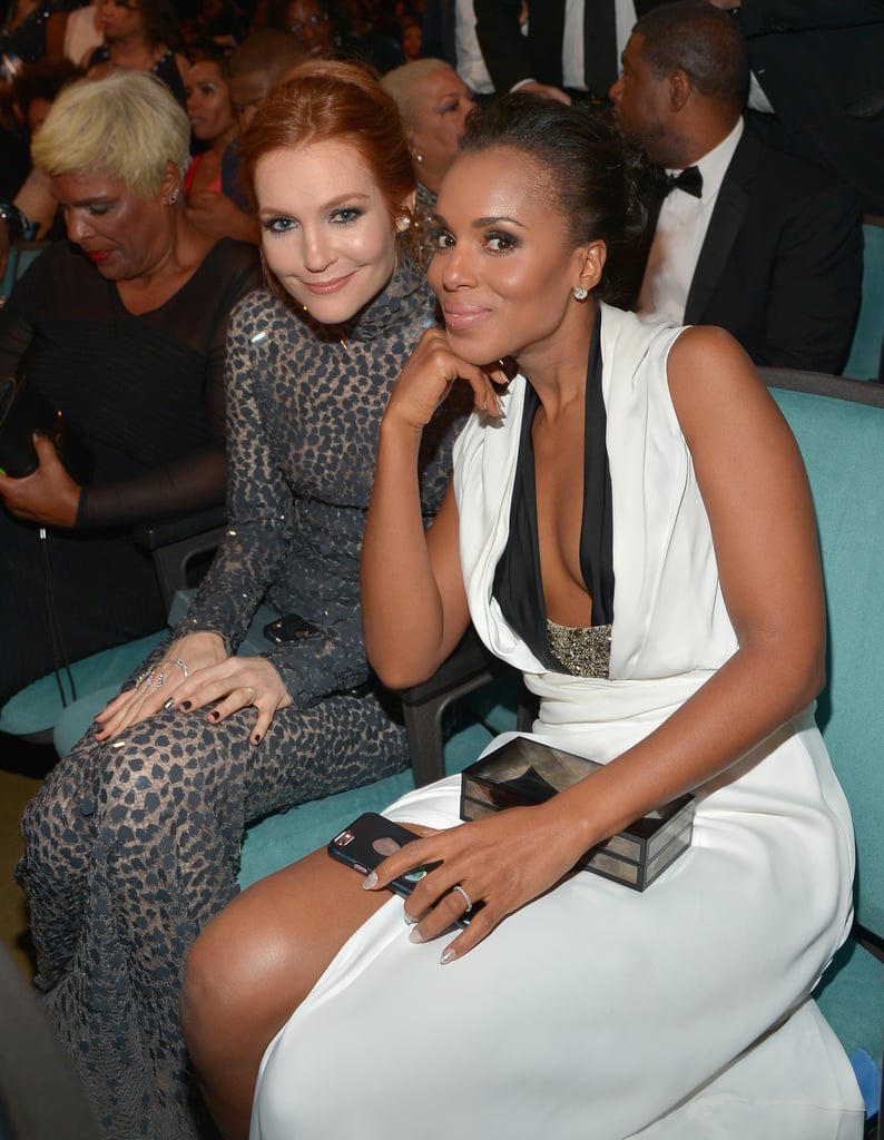 Pictured: Kerry Washington and Darby Stanchfield