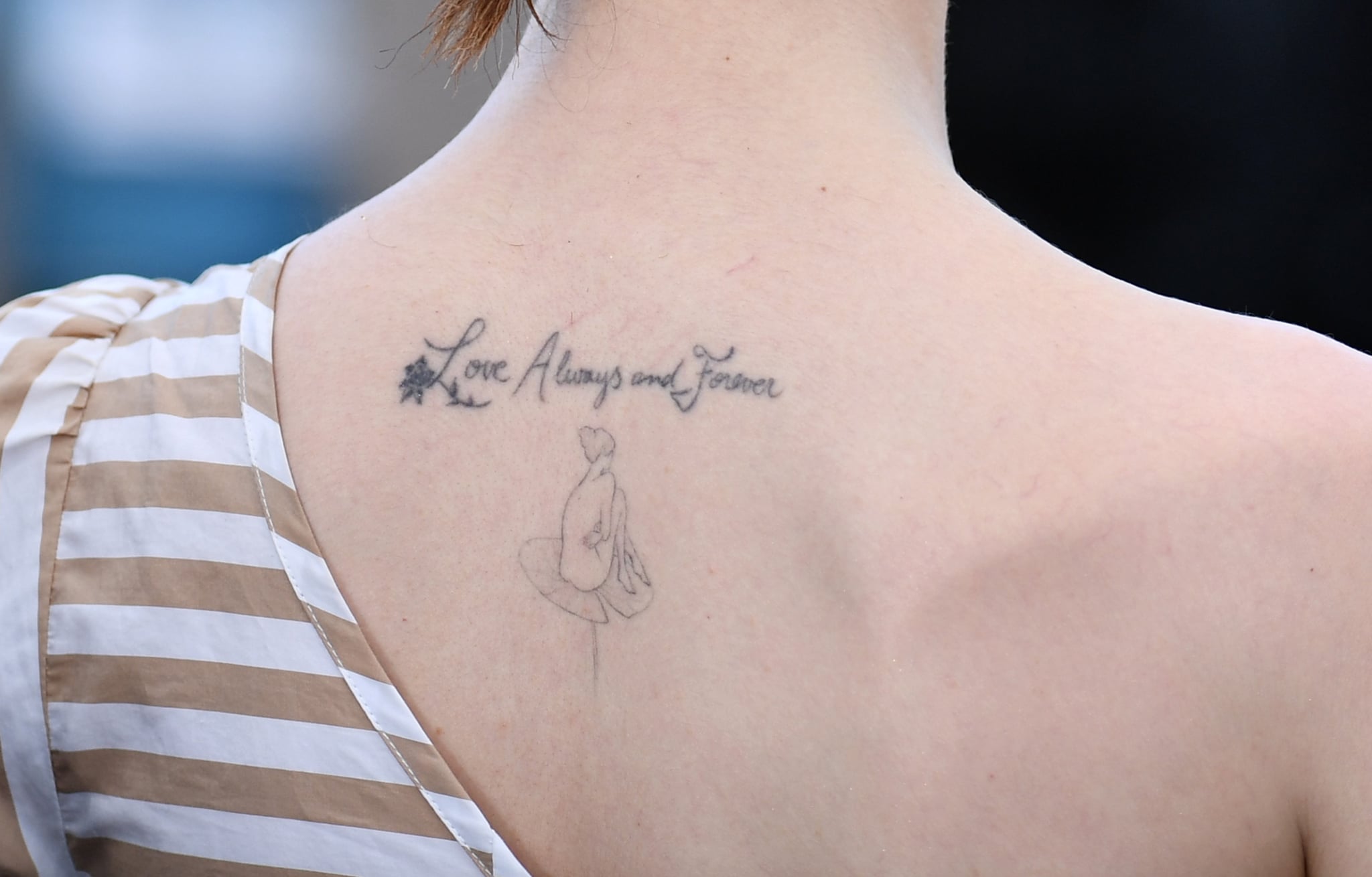 What Do Lily Collinss 5 Tattoos Mean A Guide to Her Ink  POPSUGAR Beauty