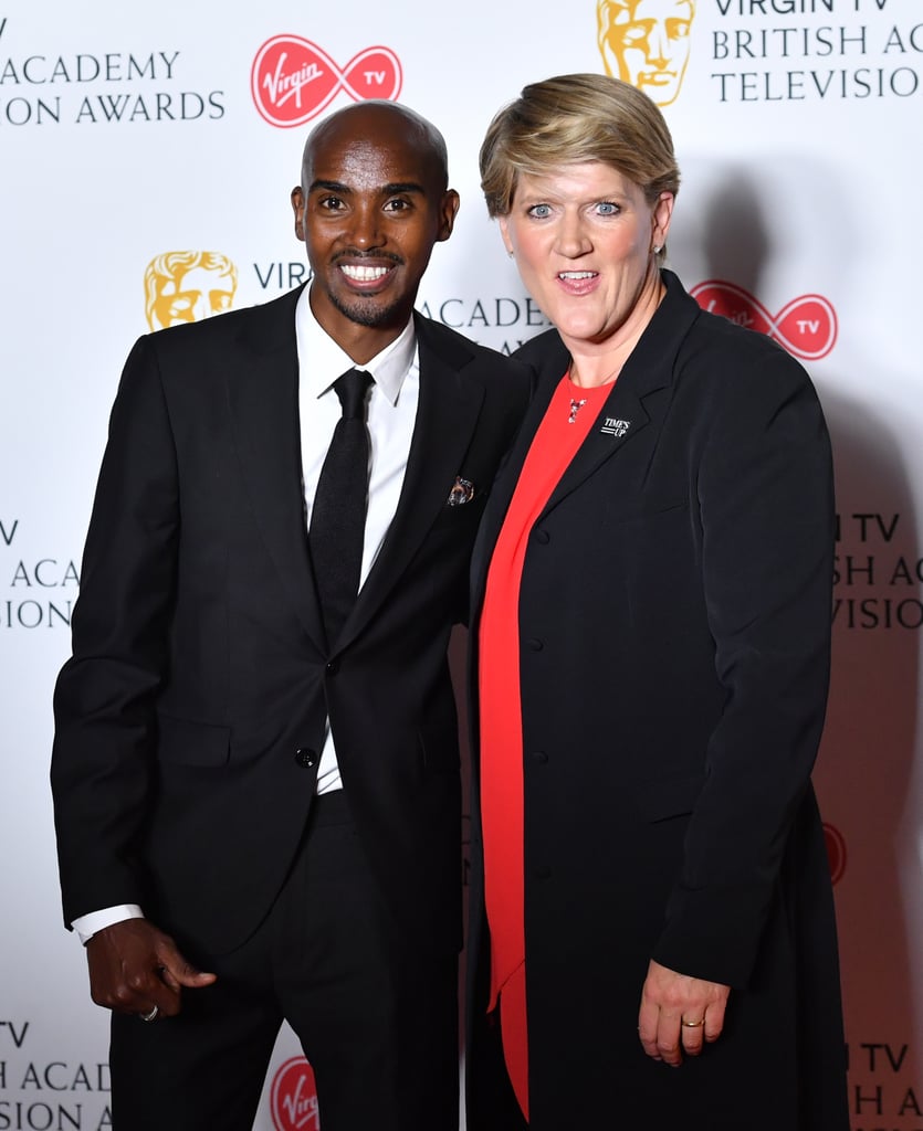 Mo Farah and Clare Balding