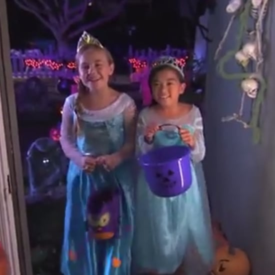 Jimmy Kimmel Prepares For Elsa Halloween Costumes
