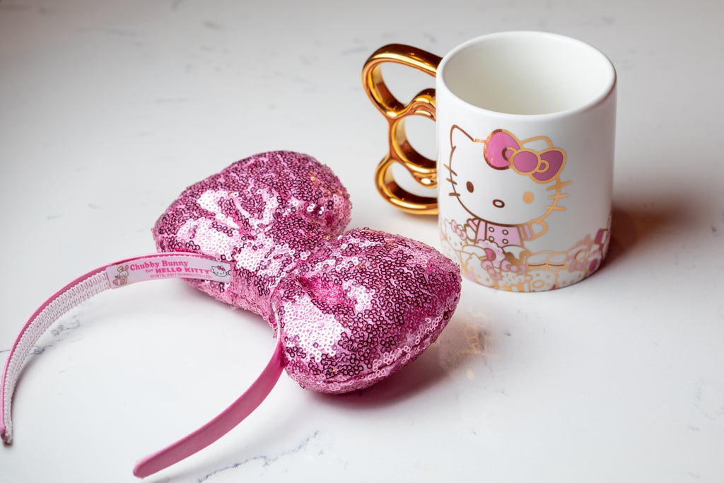 Visitors can take home the bow-handle mug for $25 or the bow headband for $30.