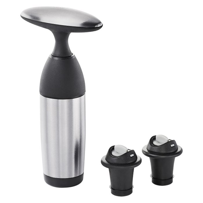 Raise Your Glass: OXO Vacuum Wine Preserver With Two Stoppers