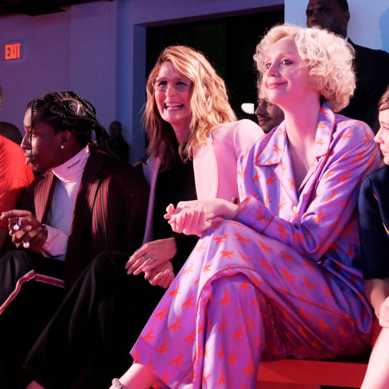 Laura Dern Watching Son Ellery at NYFW Sept. 2018