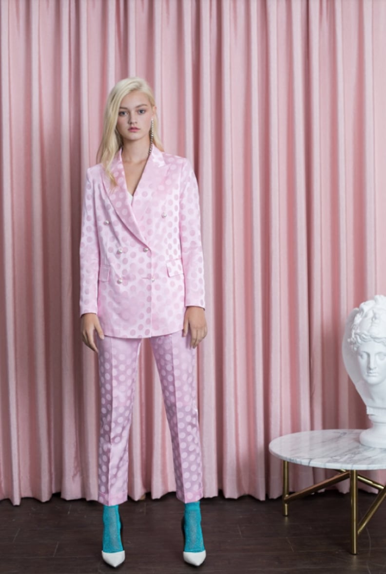 W Concept Silk Pink Jacket