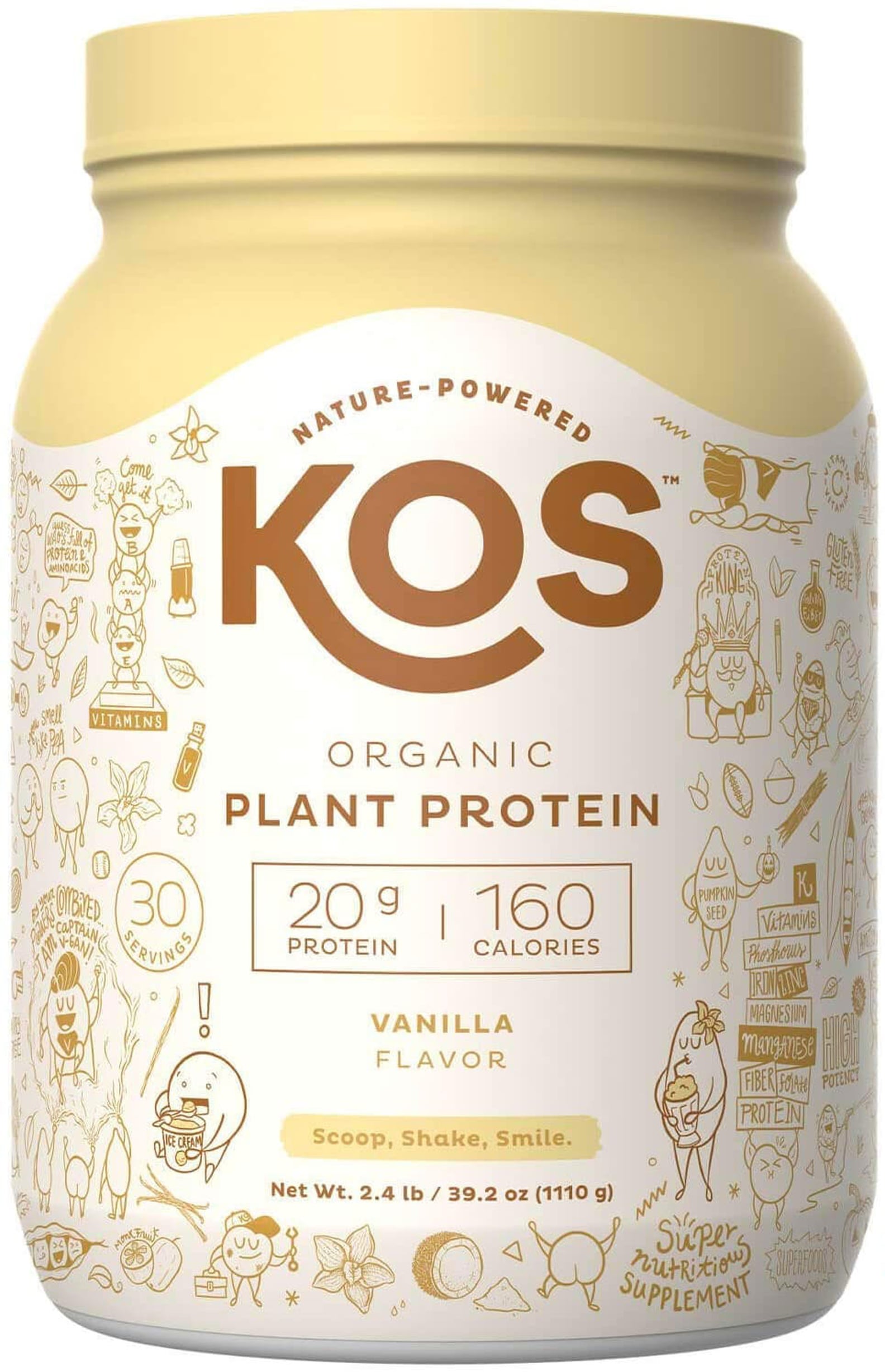 KOS LowSugar PlantBased Protein Powder Review POPSUGAR Fitness