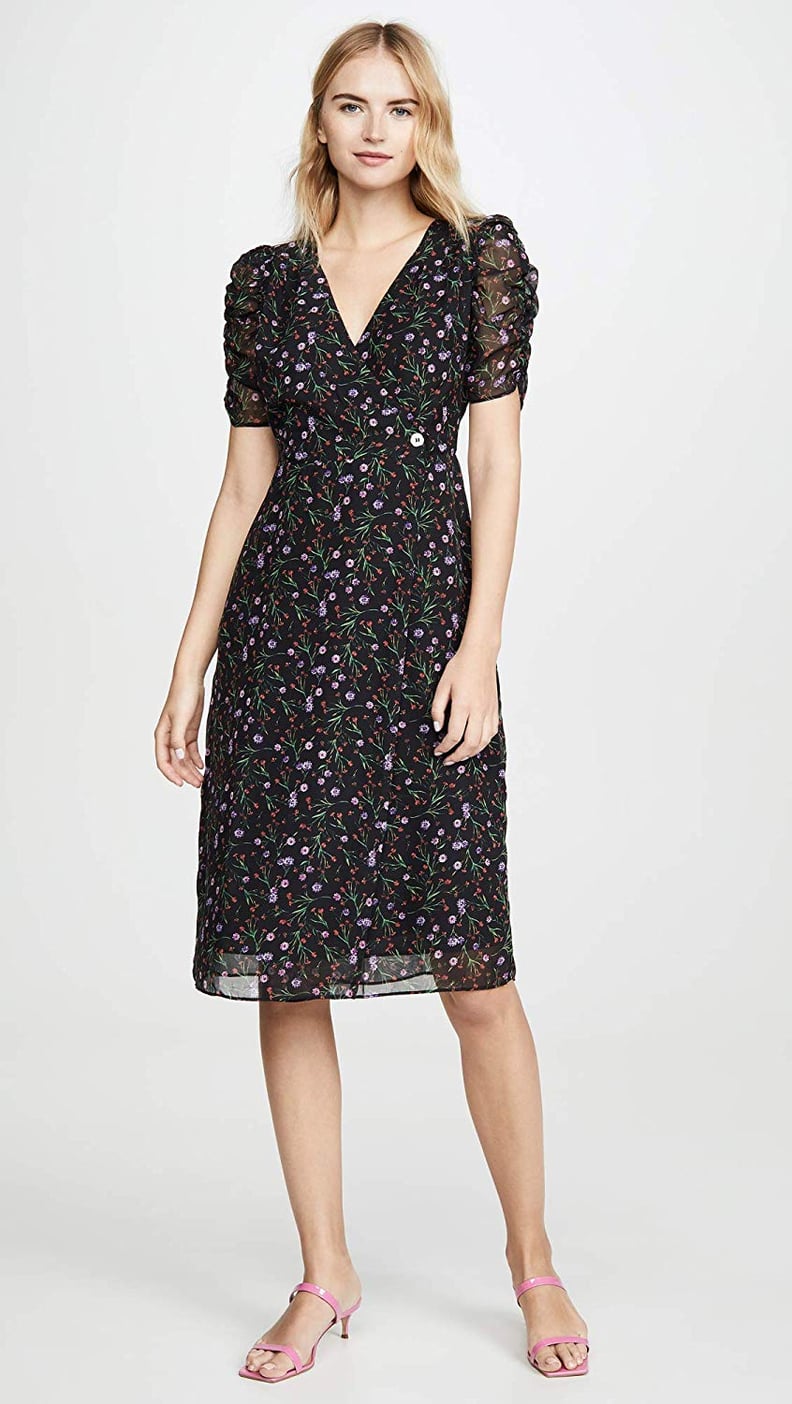 J.O.A. Wrap Midi Dress