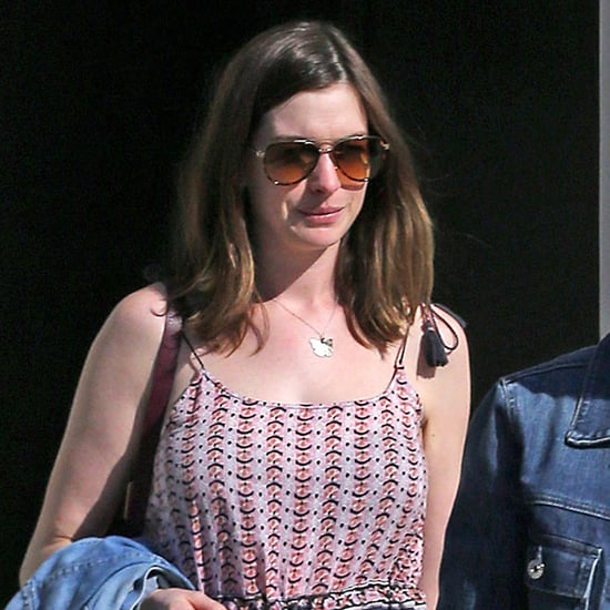 Anne Hathaway After Giving Birth to Baby Jonathan May 2016