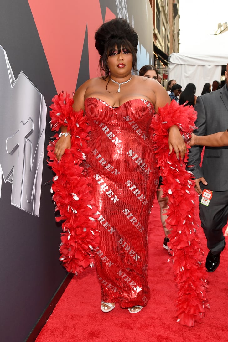 Lizzo at the 2019 MTV VMAs | Lizzo Dress MTV VMAs 2019 | POPSUGAR Fashion Photo 12