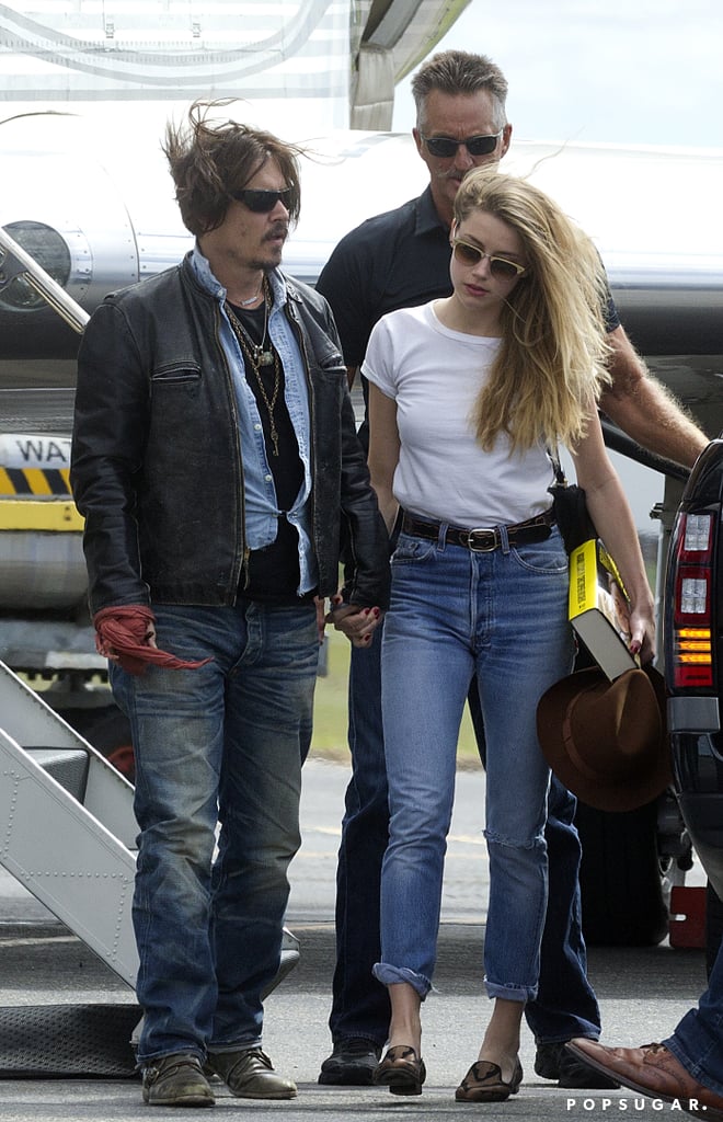 Johnny Depp and Amber Heard Hold Hands in Brisbane | Photos