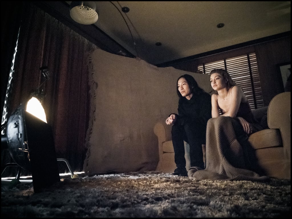 Gigi Hadid and Alexander Wang on the Pirelli Calendar 2019