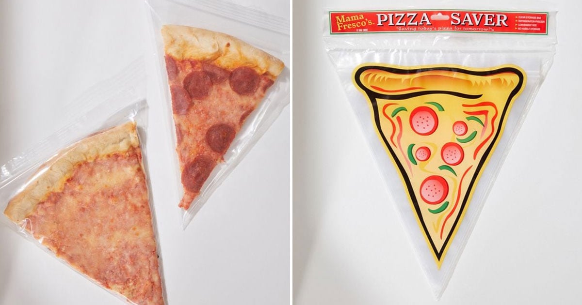 Leftover pizza in 2025 a ziploc bag