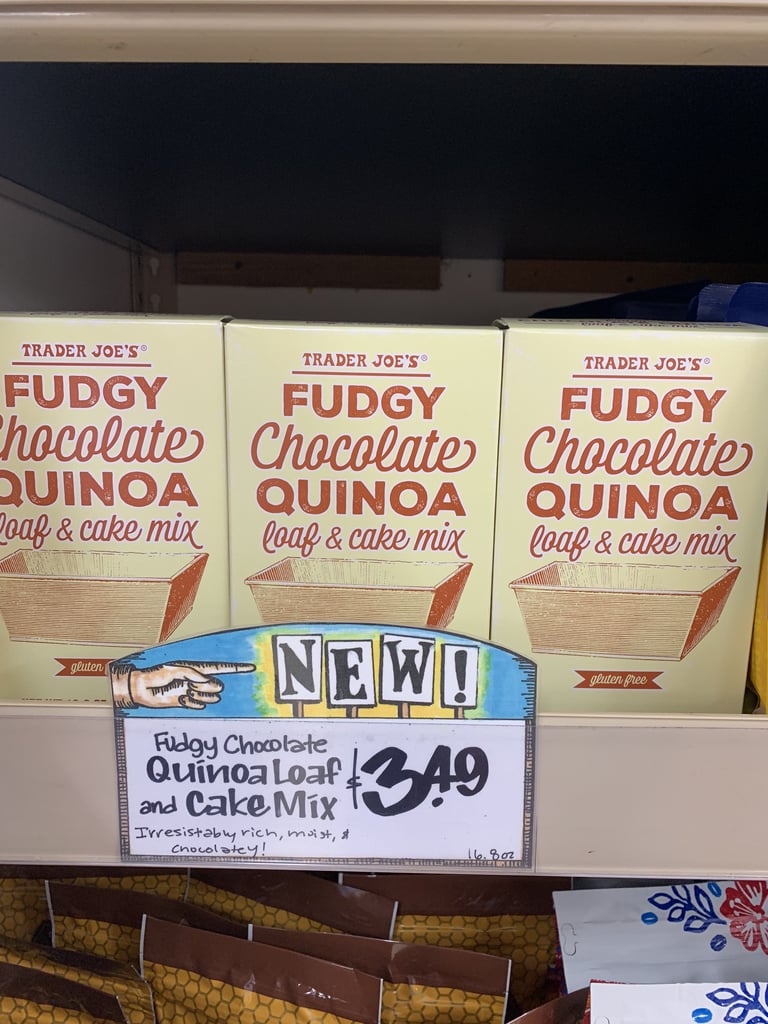 Trader Joe's Fudgy Chocolate Quinoa Loaf and Cake Mix (3) Best New