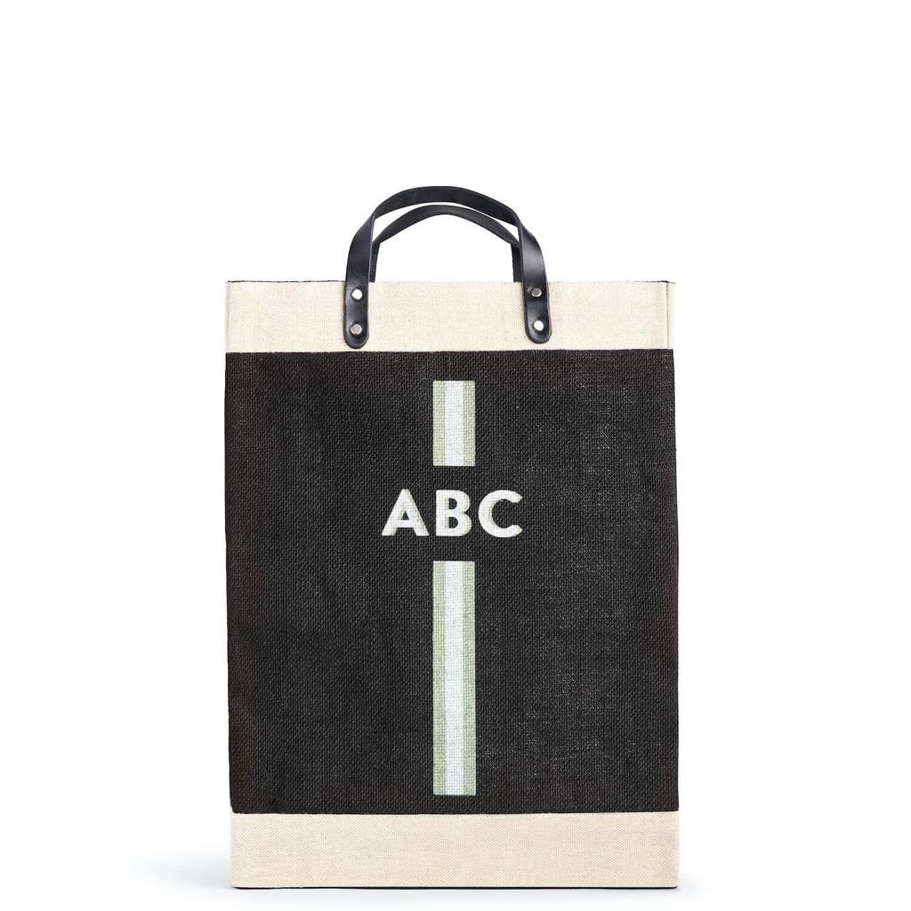 customized initial bags