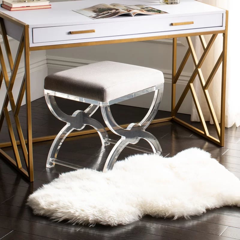 Something Fluffy: Mera White Sheepskin Area Rug