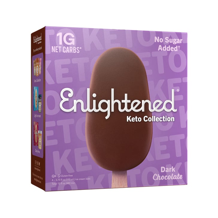 Dark Chocolate Bars Enlightened Ice Cream Keto Collection POPSUGAR