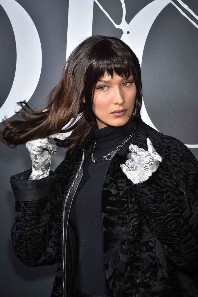 Bella Hadid's Dior Homme Look at Paris Fashion Week — Photos