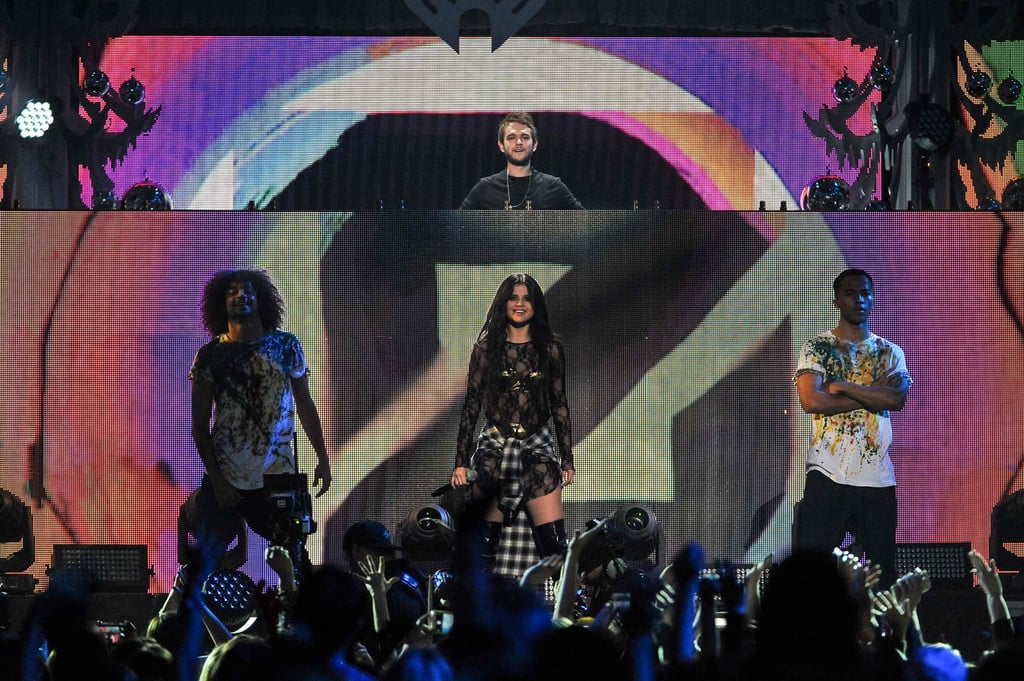 Selena Gomez and Zedd Reunite at Z100's Jingle Ball