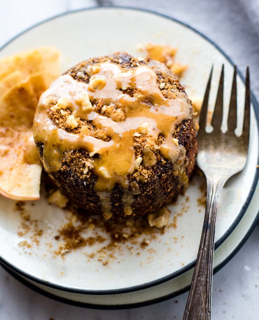 Apple Pie Peanut Butter Mug Cake