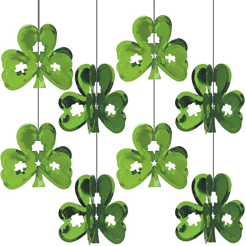 Mini 3D Shamrock String Decorations