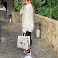 J Lo Has the Most Famous Initials in the World, but Her Monogrammed Bag Says "VOTE"