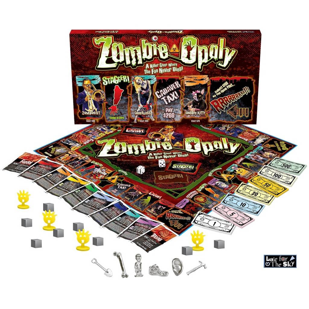 Zombie-opoly Board Game