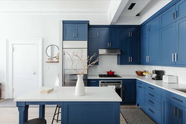 Blue Kitchens
