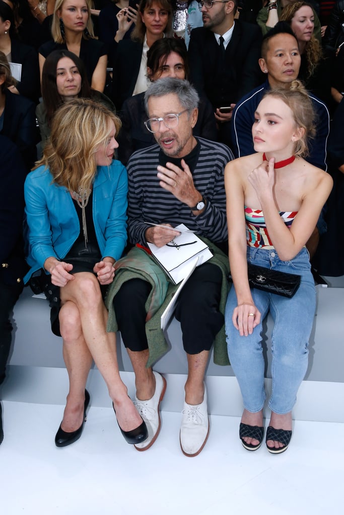Lily-Rose Depp Paris Fashion Week Pictures 2015