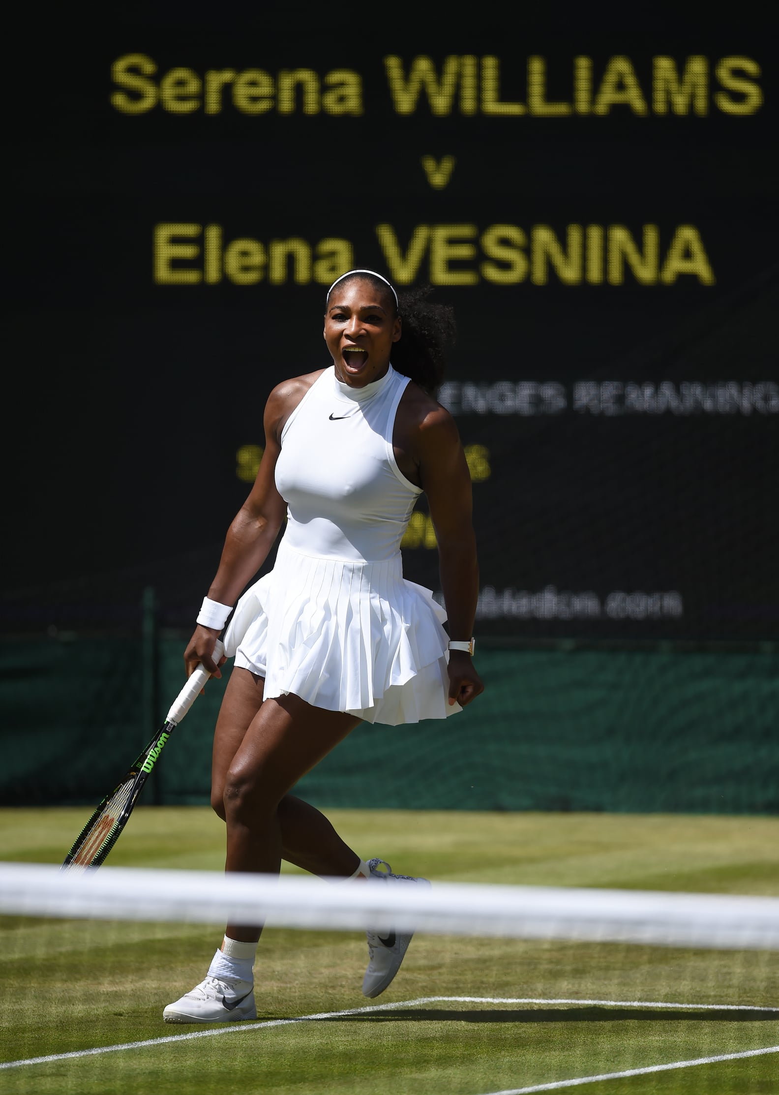 Serena Williams at Wimbledon 2016 — Nike outfit