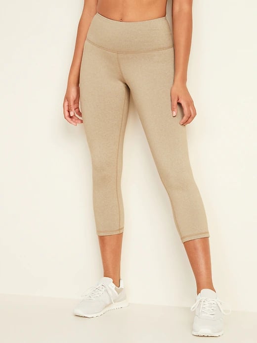 Old Navy, Pants & Jumpsuits, Old Navy Active Cozecore Neutral Tan Leggings