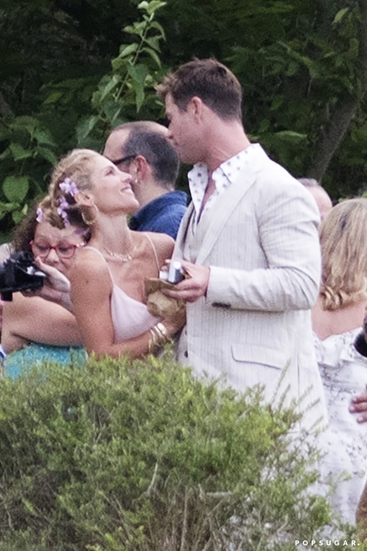 Chris Hemsworth And Elsa Pataky At Brother's Wedding 2018 | Popsugar Celebrity