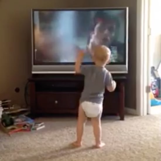 Boy Impersonates Rocky Balboa Training Montage
