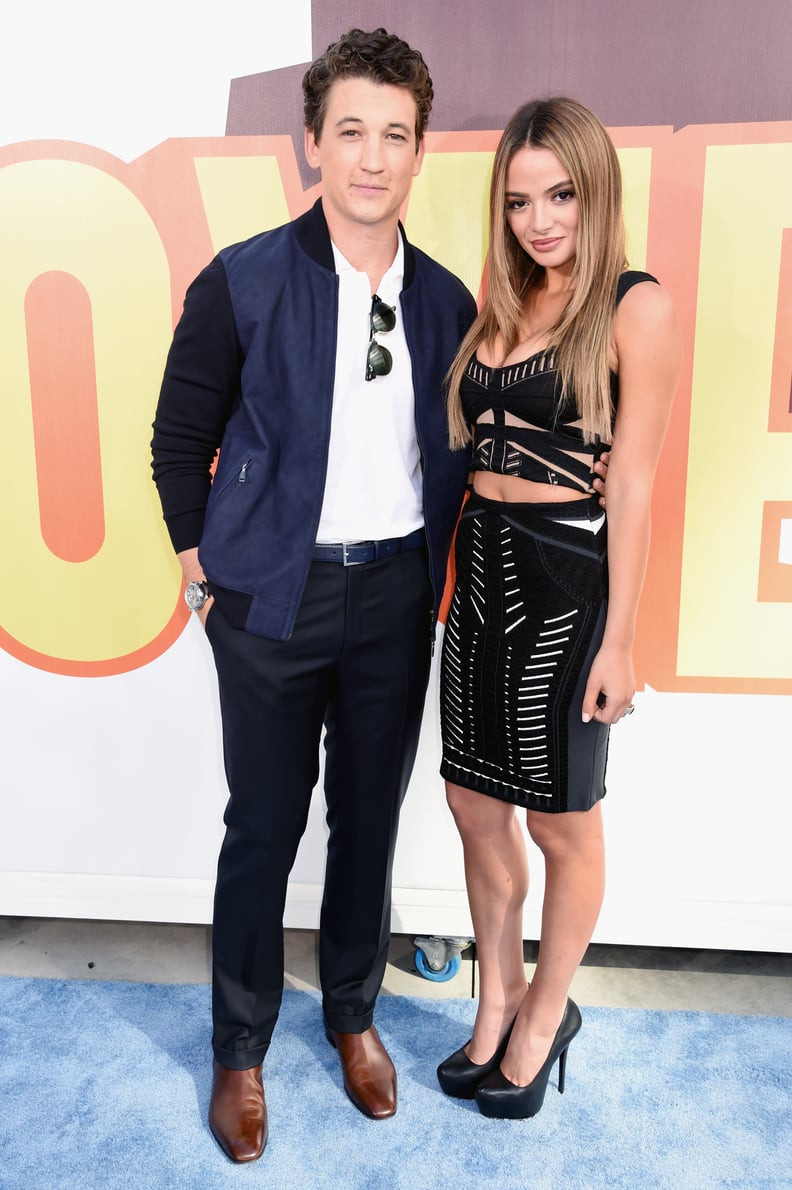 Miles Teller and Keleigh Sperry